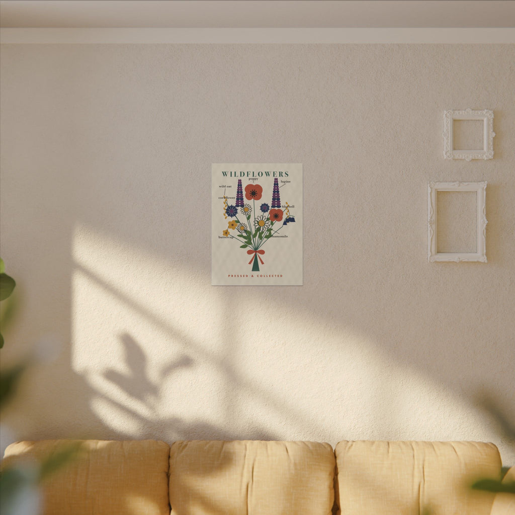 Wildflower Field Guide gallery canvas print, view 5