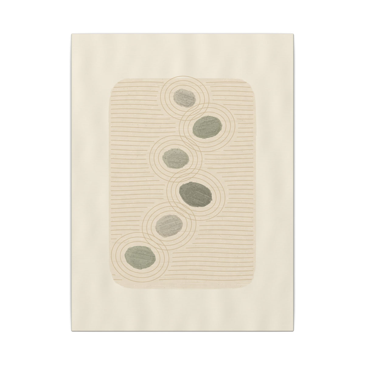 Stepping Stones gallery canvas print, view 3