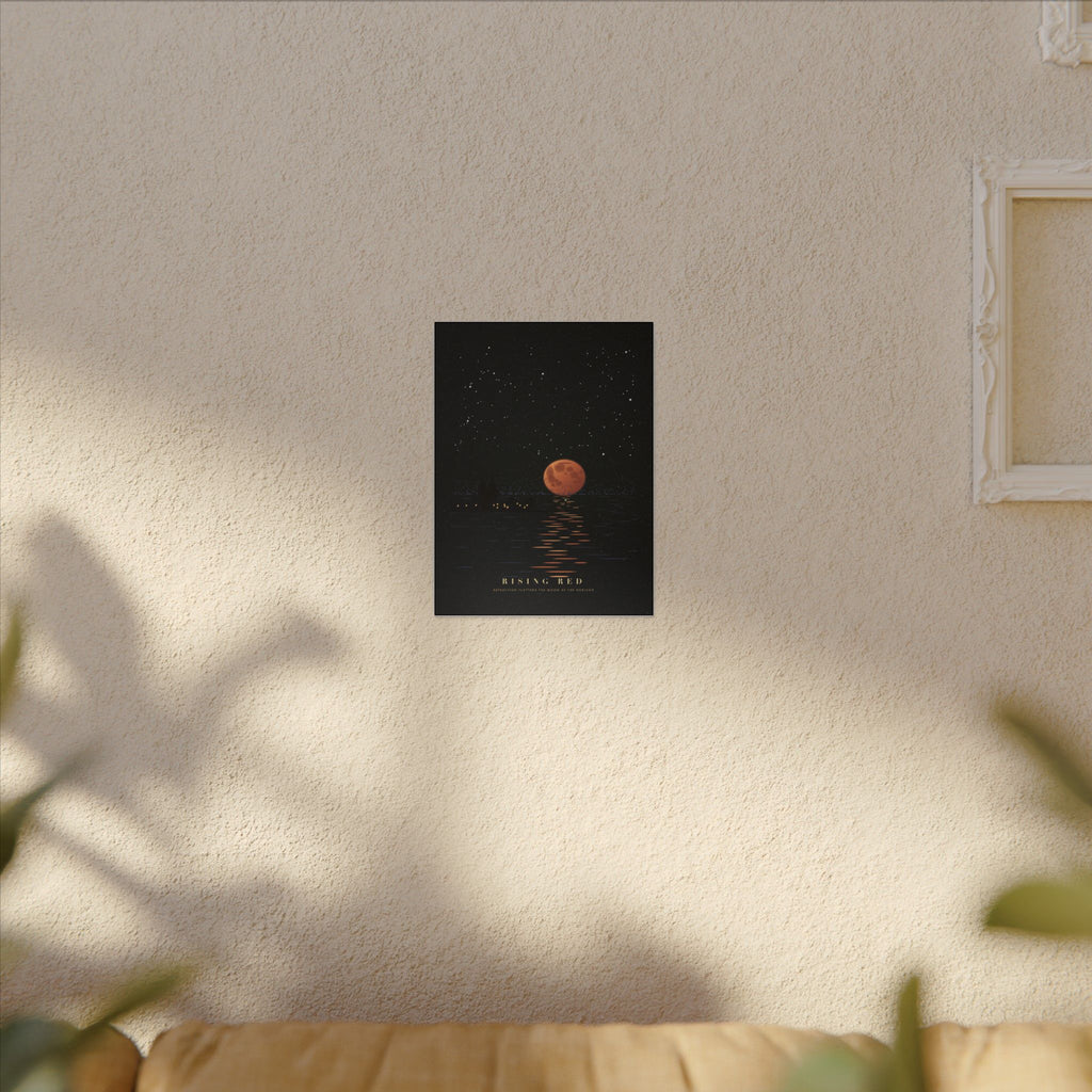 Rising Red gallery canvas print, view 8