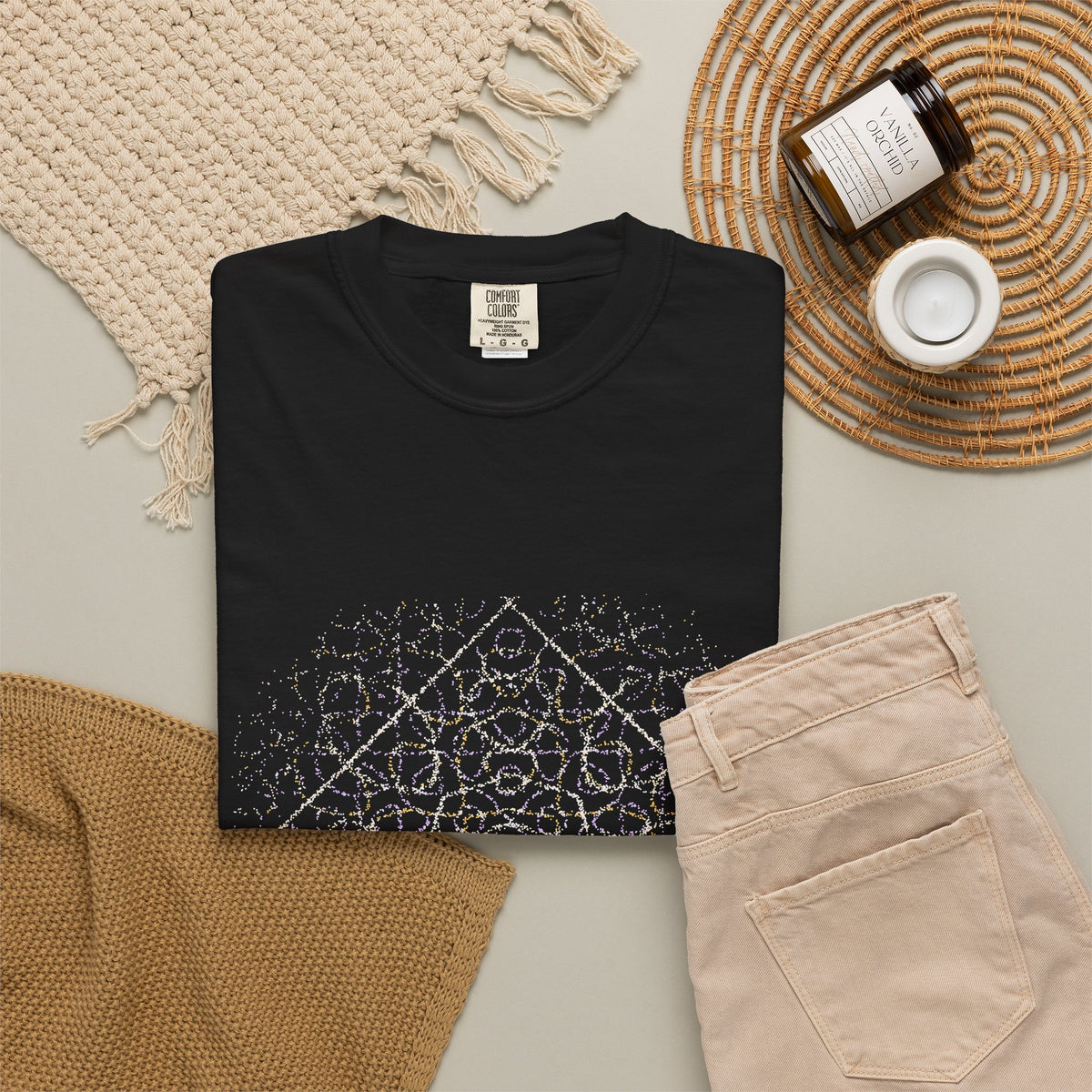 The Chladni Plate graphic tee, view 3