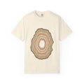 Agate graphic tee in Ivory, original art by AuraCanvas