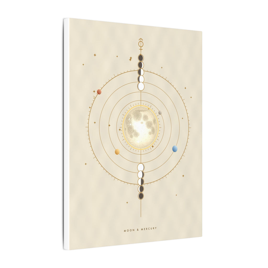 Moon & Mercury gallery canvas print, view 10