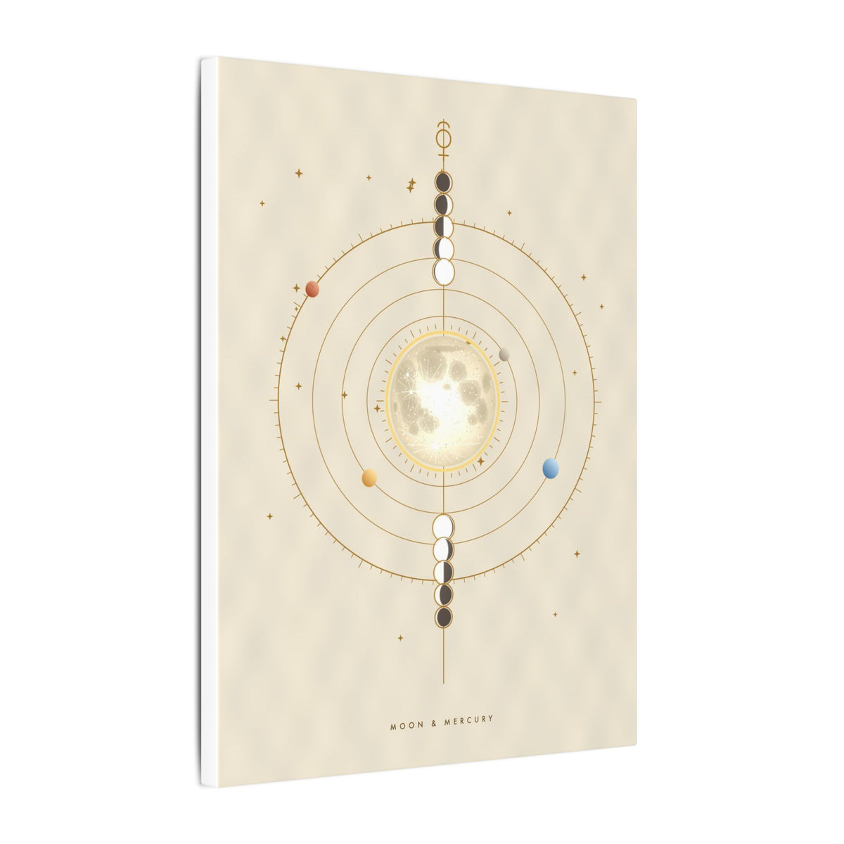 Moon & Mercury gallery canvas print, view 10
