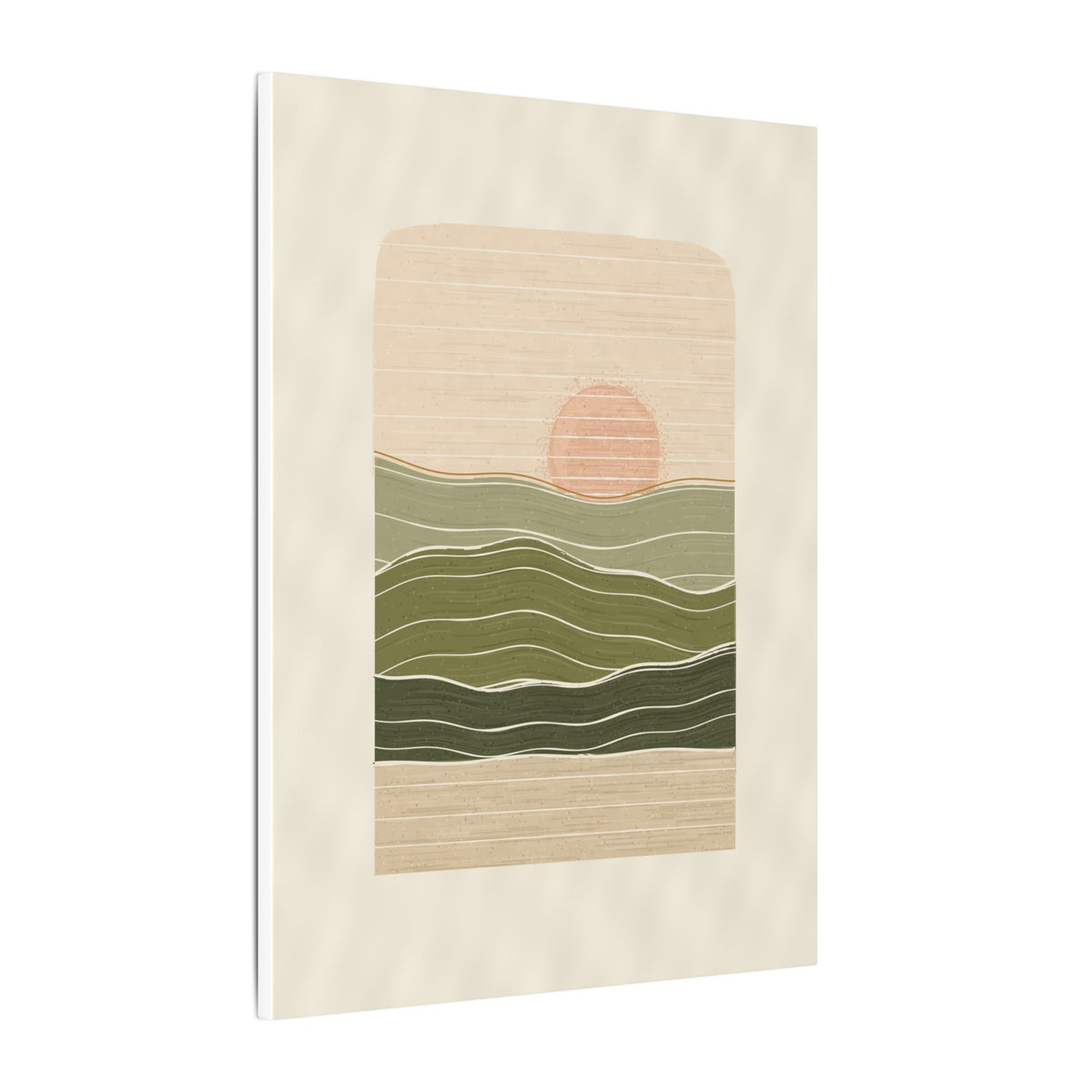 Olive Horizon gallery canvas print, view 4