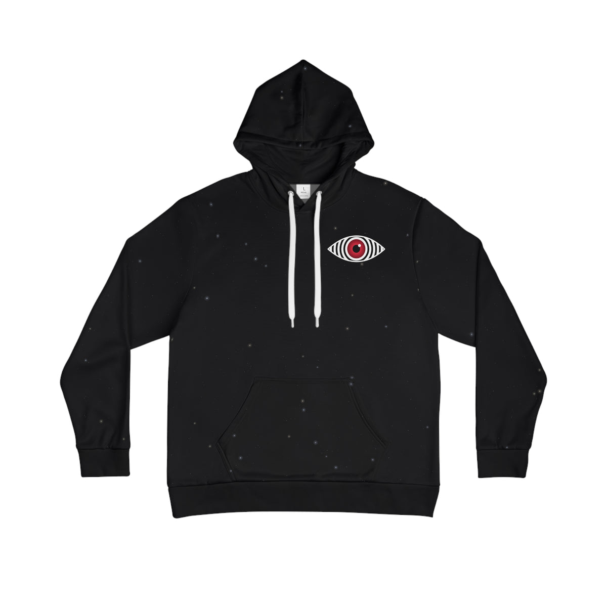 Hypnotic Eye all-over print hoodie, view 3