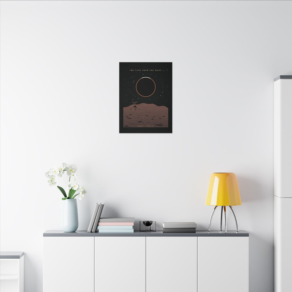 The View from the Moon gallery canvas print, view 6