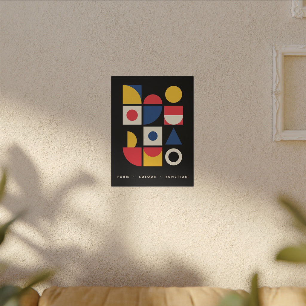 Bauhaus Blocks gallery canvas print, view 11