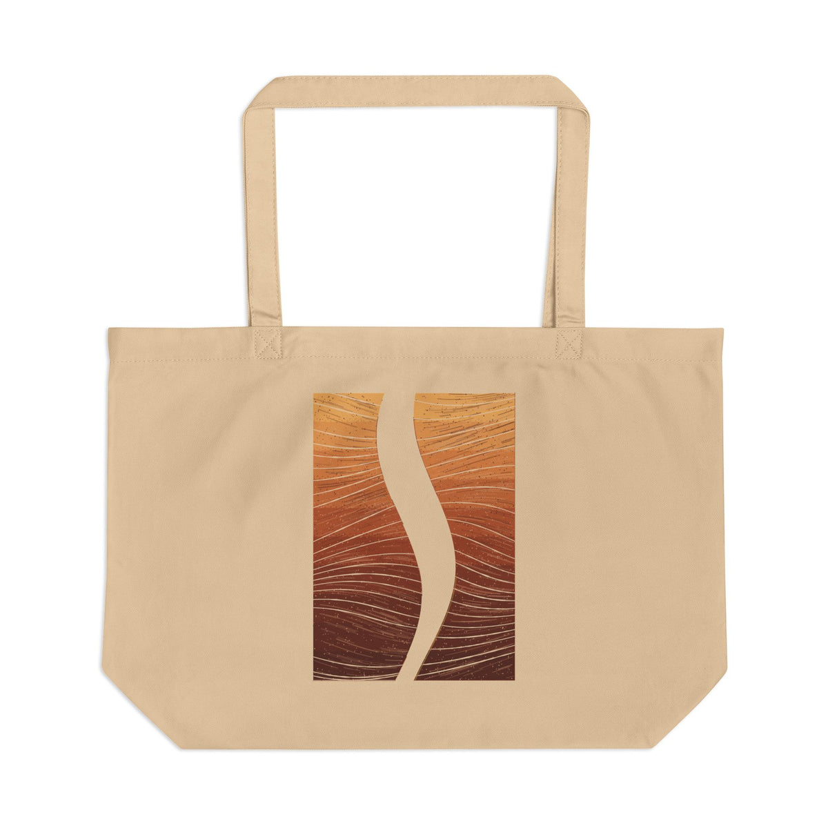 Slot Canyon organic cotton tote bag, view 1