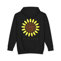 Golden Ratio heavyweight hoodie in Black, original art by AuraCanvas