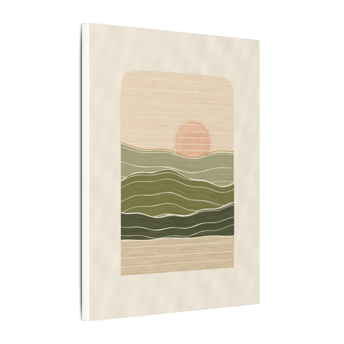 Olive Horizon gallery canvas print, view 10