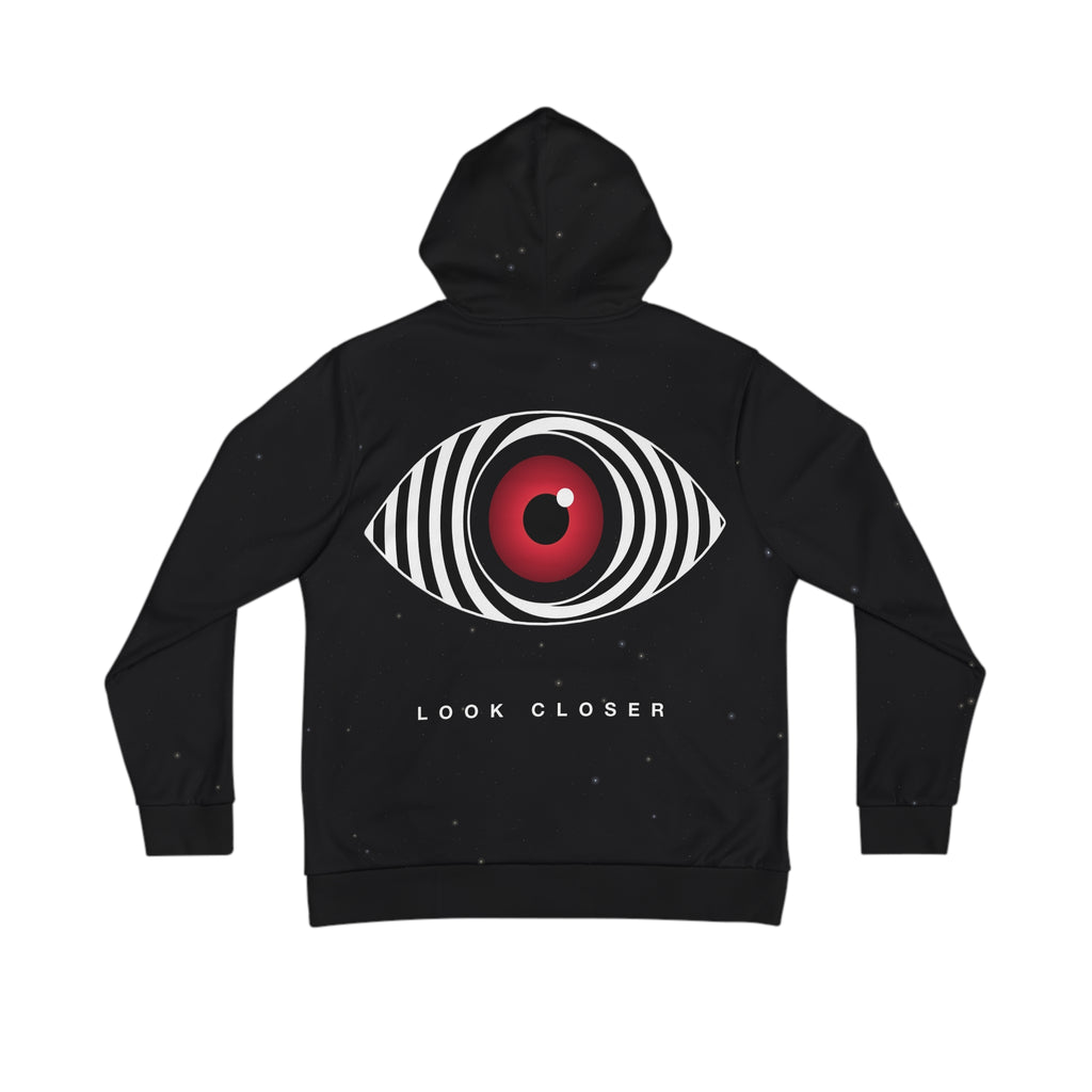 Hypnotic Eye all-over print hoodie, view 1