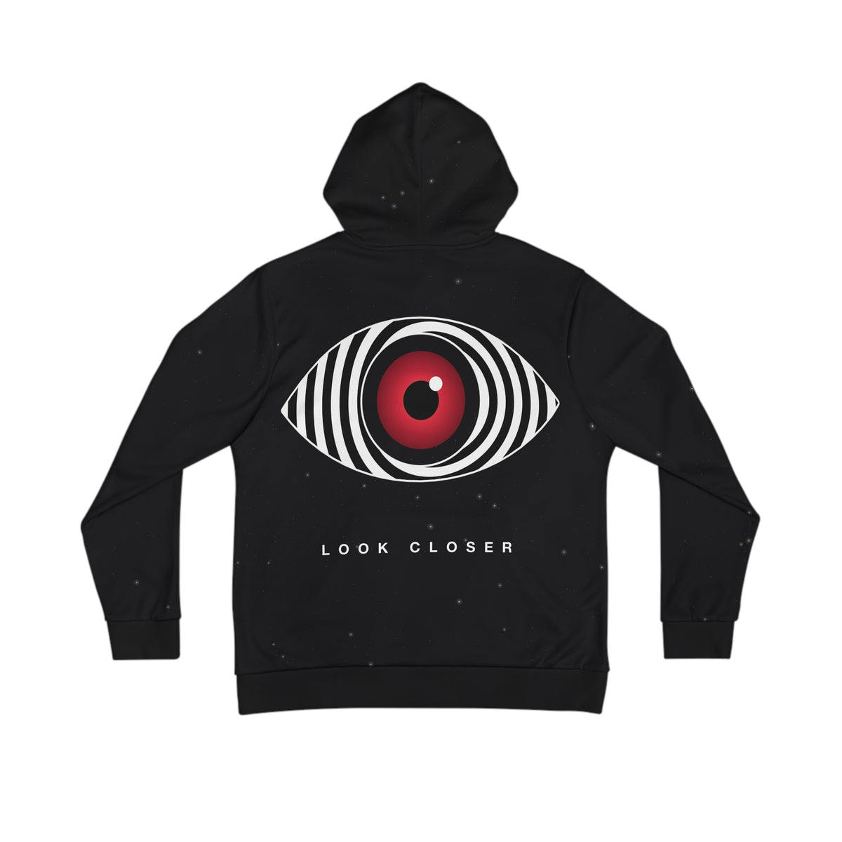 Hypnotic Eye all-over print hoodie, view 1