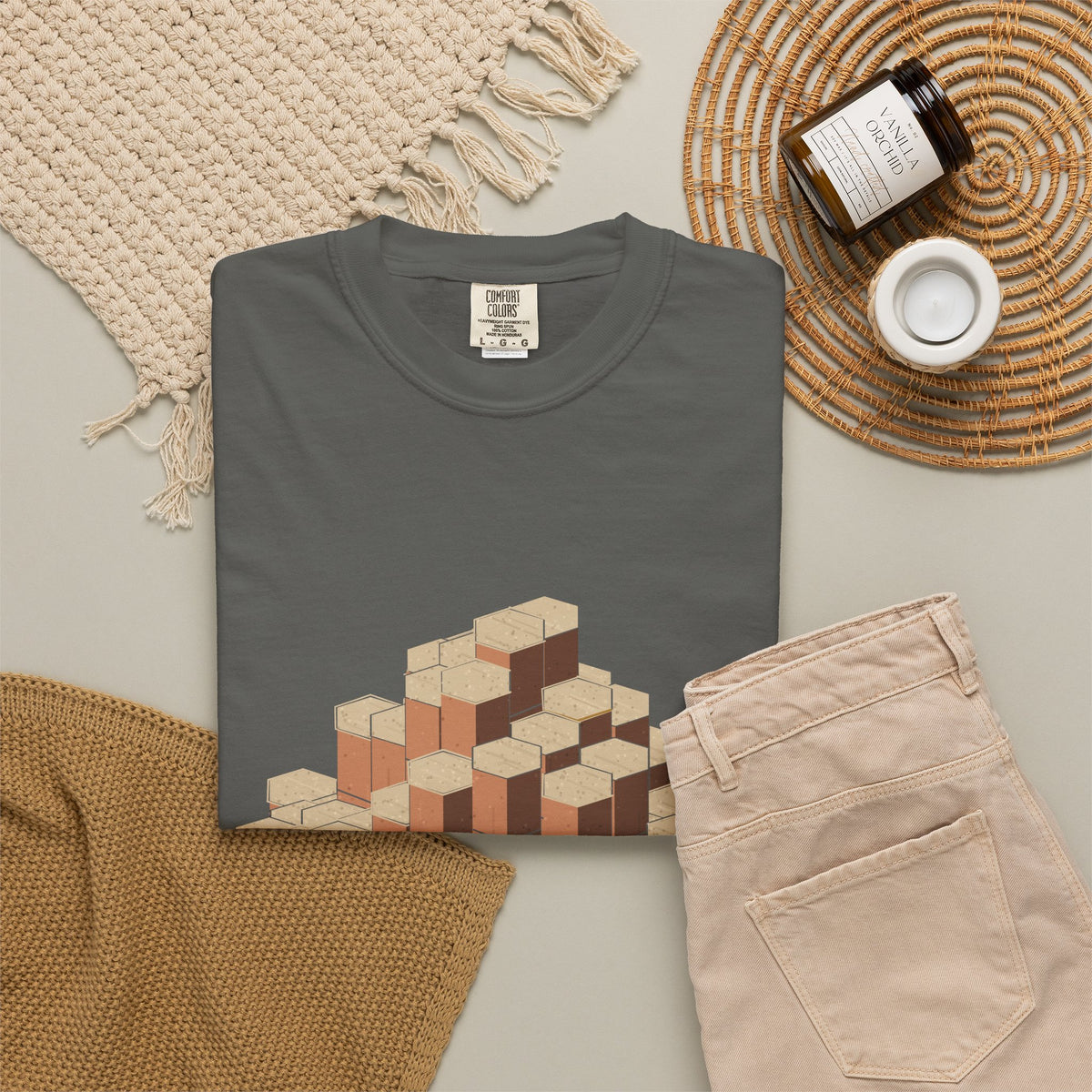 Columnar Basalt graphic tee, view 2