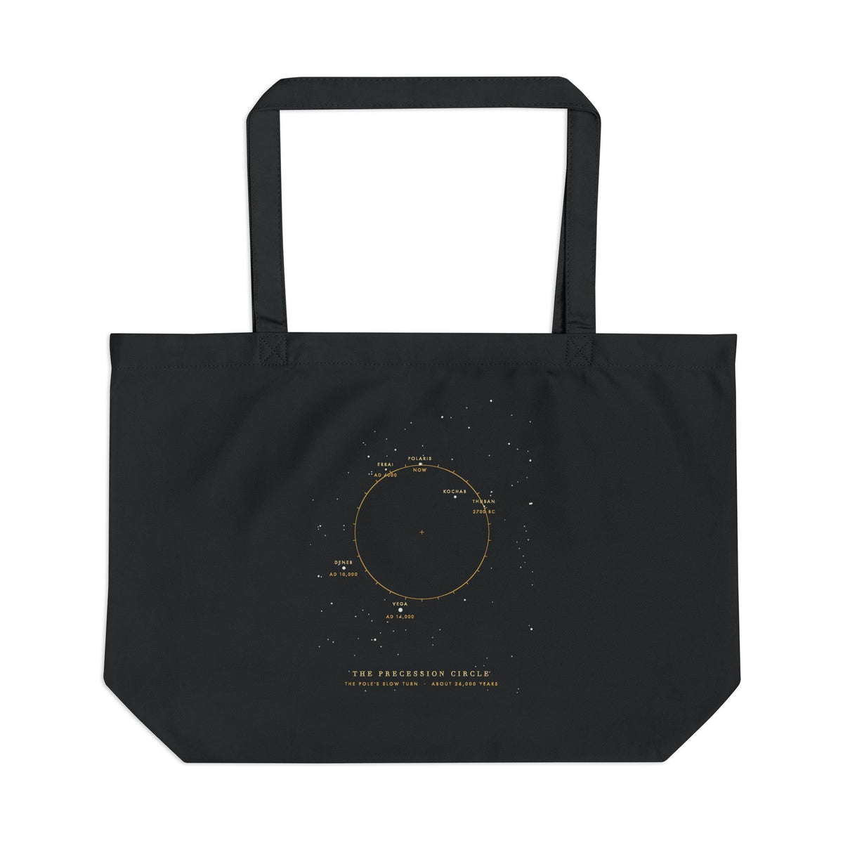 The Precession Circle organic cotton tote bag, view 1