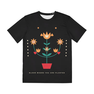 Folk Bloom All-Over Print Tee