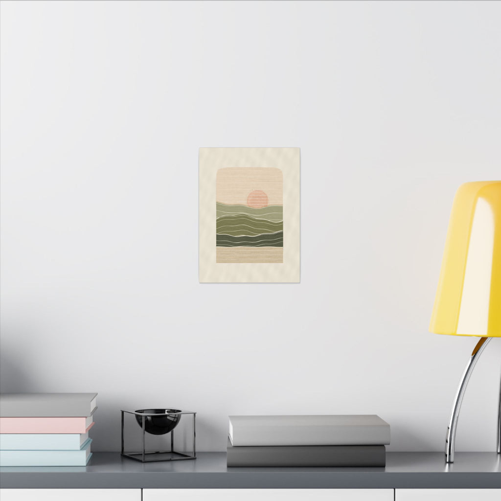 Olive Horizon gallery canvas print, view 9