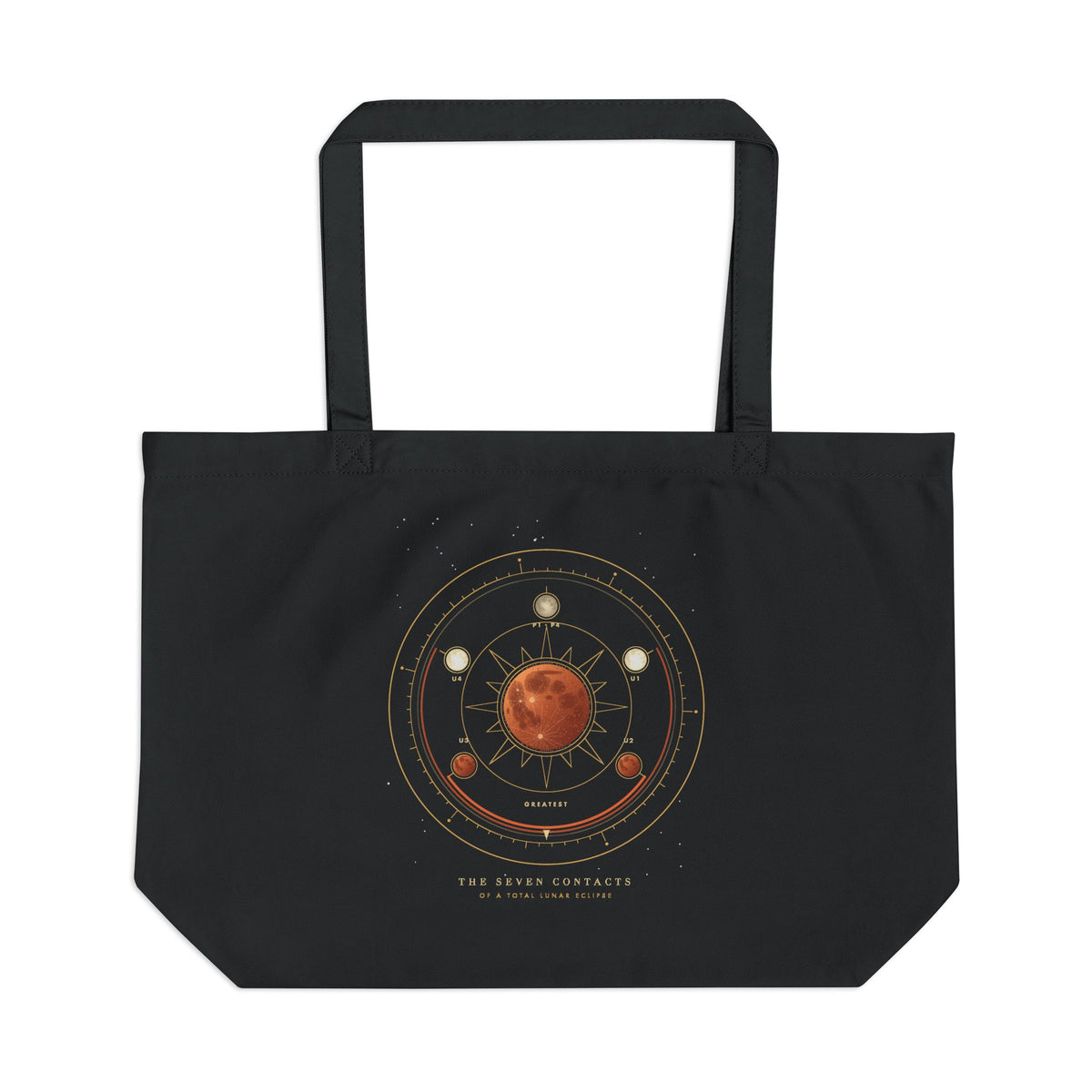 The Seven Contacts organic cotton tote bag, view 1