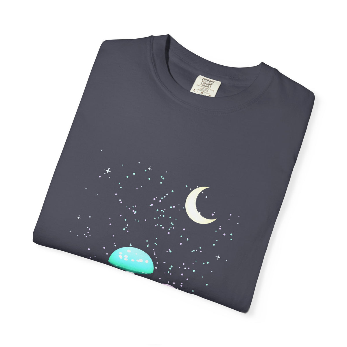 Moonlit Mycelium graphic tee, view 7
