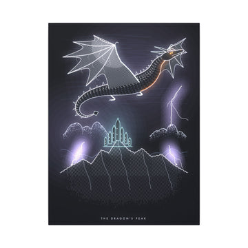 The Dragon's Peak Canvas