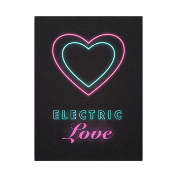 Electric Love Canvas