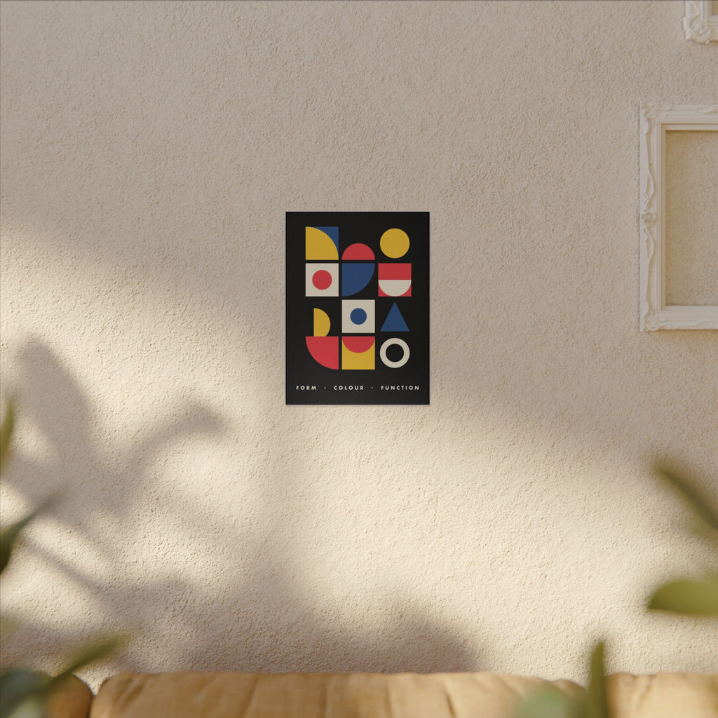 Bauhaus Blocks gallery canvas print, view 8
