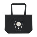 As Above, So Below organic cotton tote bag, view 1