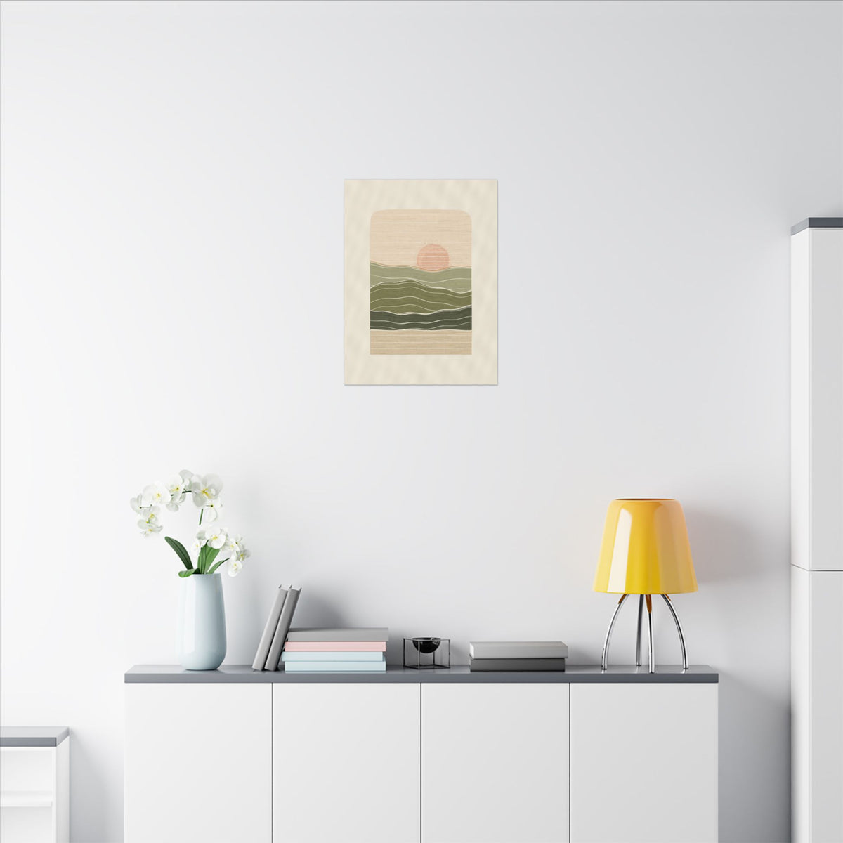 Olive Horizon gallery canvas print, view 6