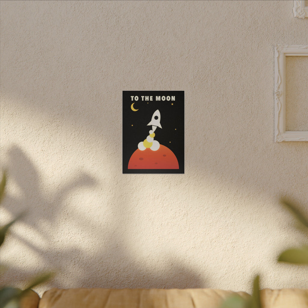 To the Moon gallery canvas print, view 8