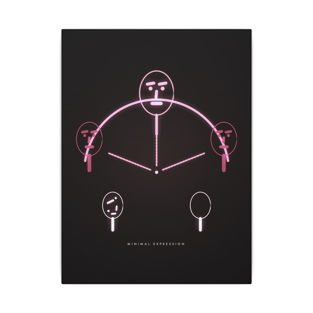 Minimal Expression gallery canvas print, view 2