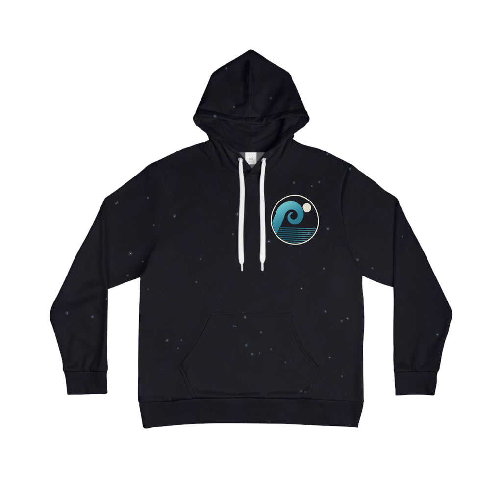 Night Session all-over print hoodie, view 3