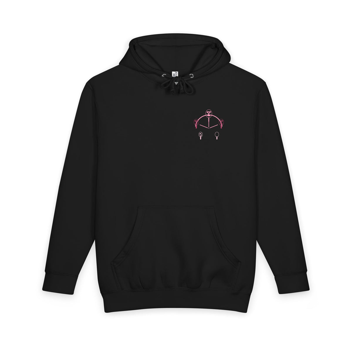 Minimal Expression heavyweight hoodie, view 2