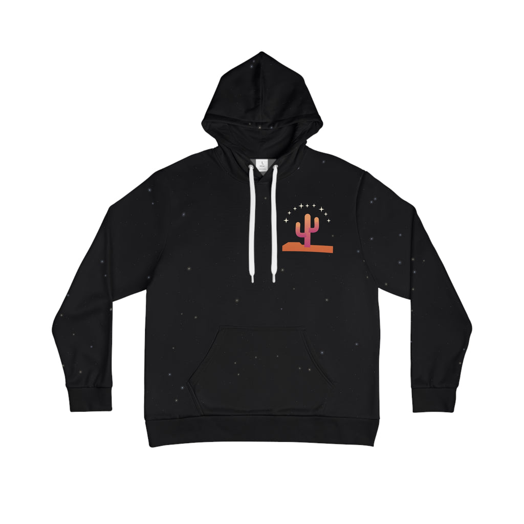 Desert Night all-over print hoodie, view 3