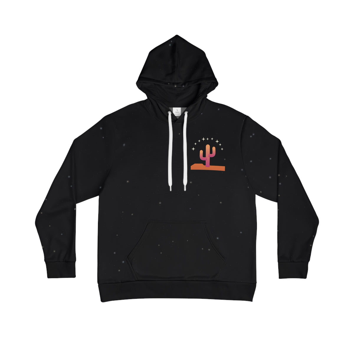 Desert Night all-over print hoodie, view 3