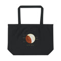 Crater Timings organic cotton tote bag, view 1