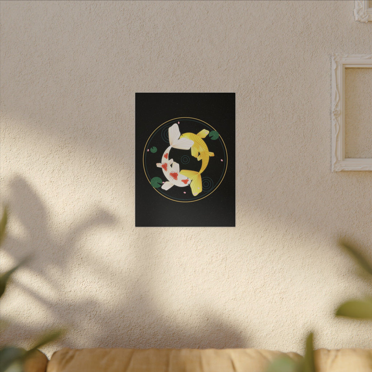 Koi Orbit gallery canvas print, view 11