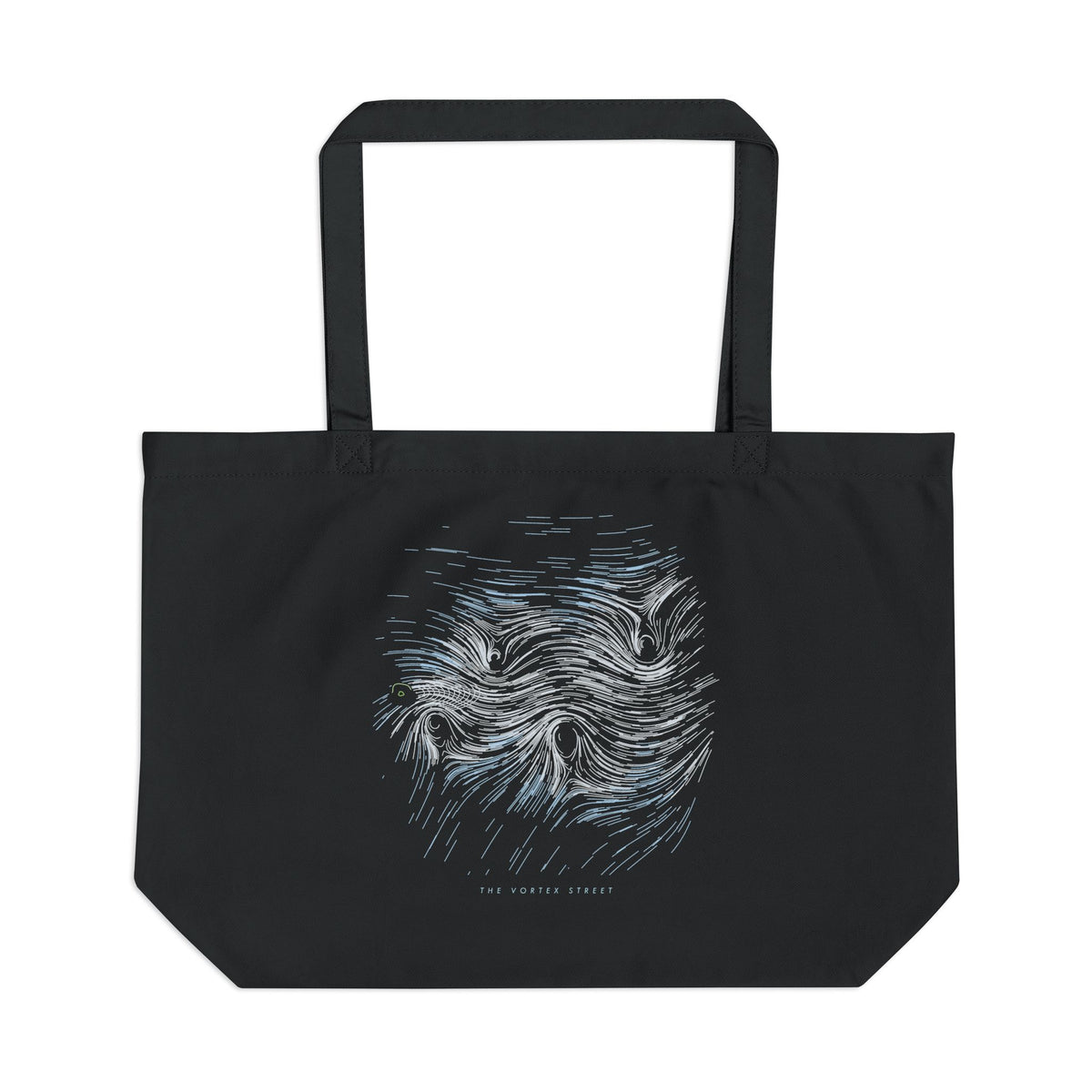 The Vortex Street organic cotton tote bag, view 1