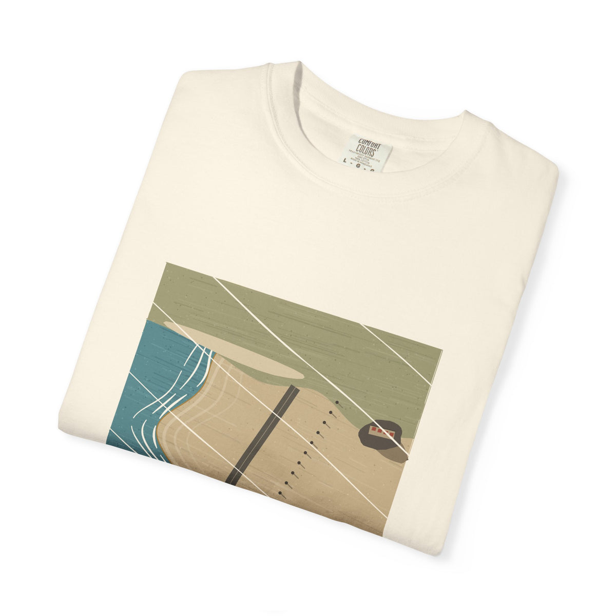 Lindisfarne graphic tee, view 3