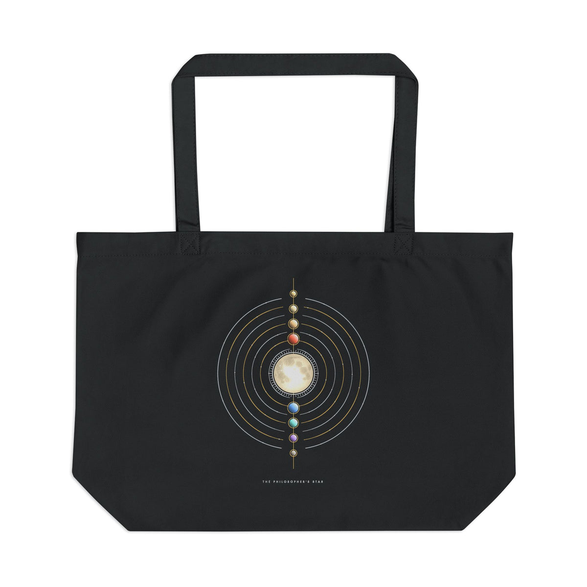 The Philosopher's Star organic cotton tote bag, view 1