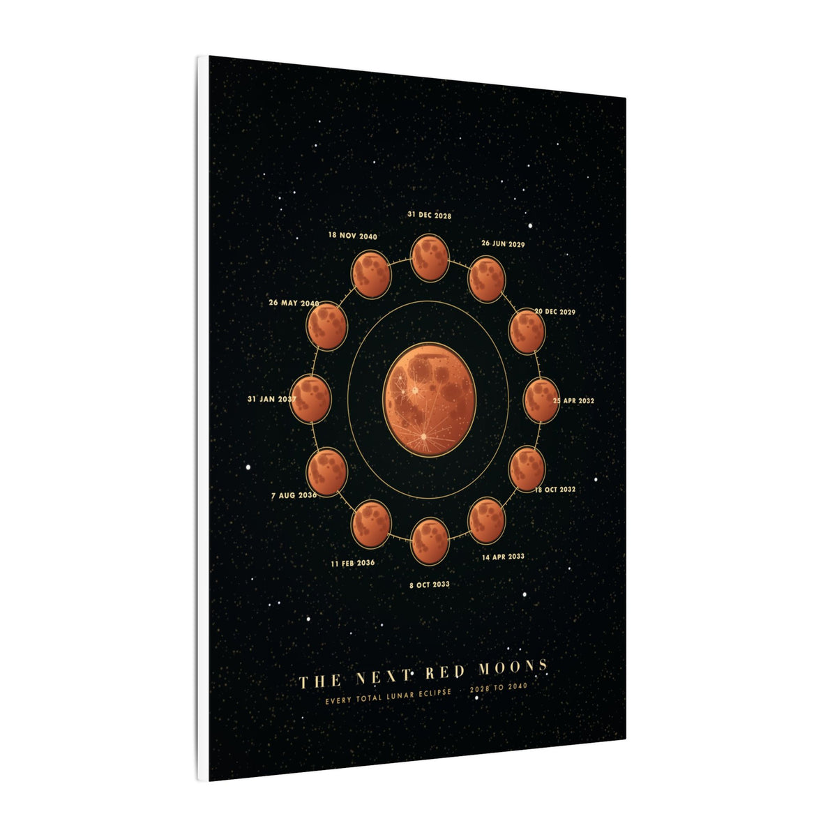 The Next Red Moons gallery canvas print, view 4