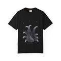 The Nine-Tailed Fox graphic tee in Black, original art by AuraCanvas