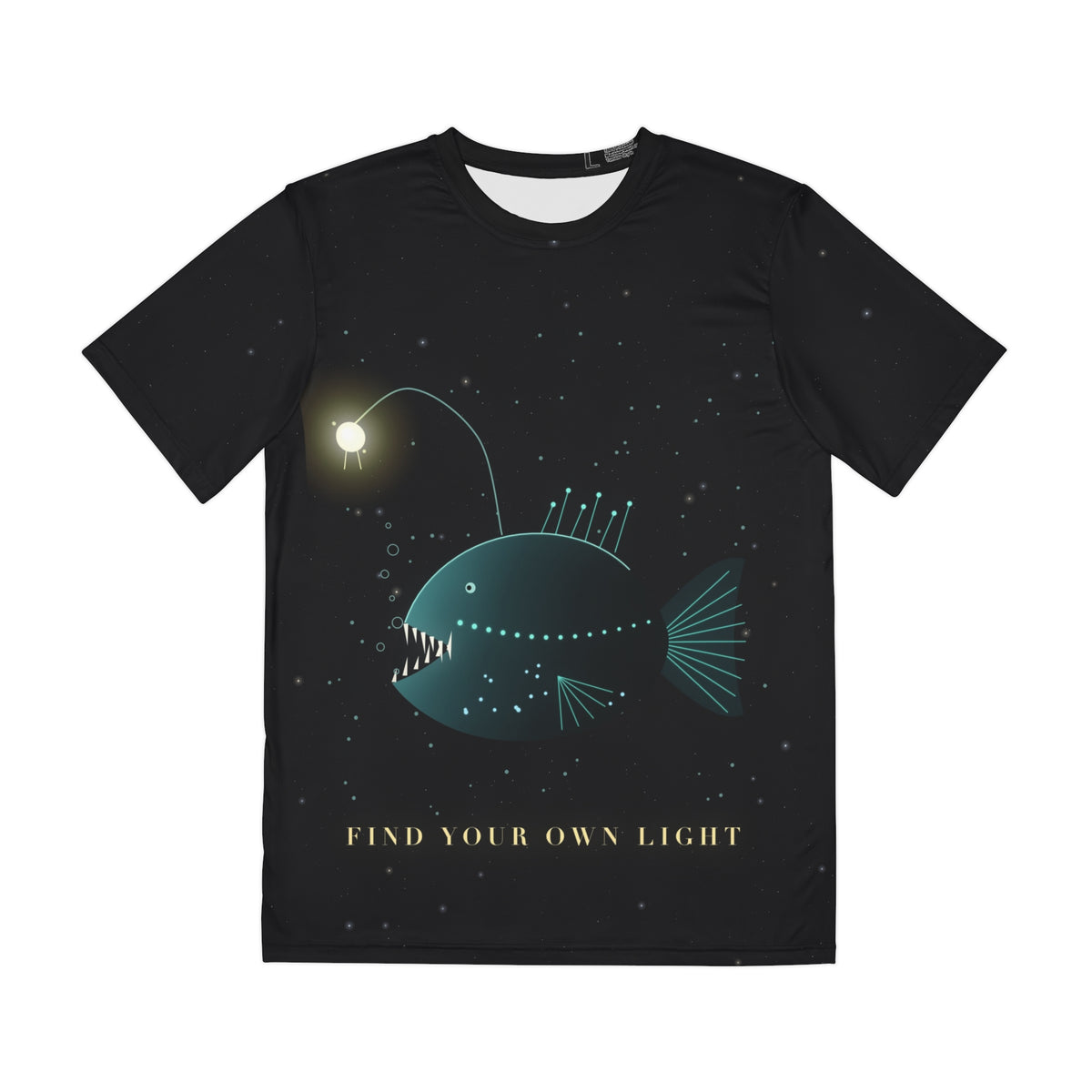 Deep Sea Lantern all-over print tee, view 1
