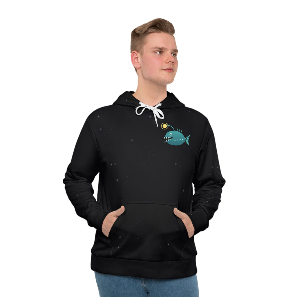 Deep Sea Lantern all-over print hoodie, view 4