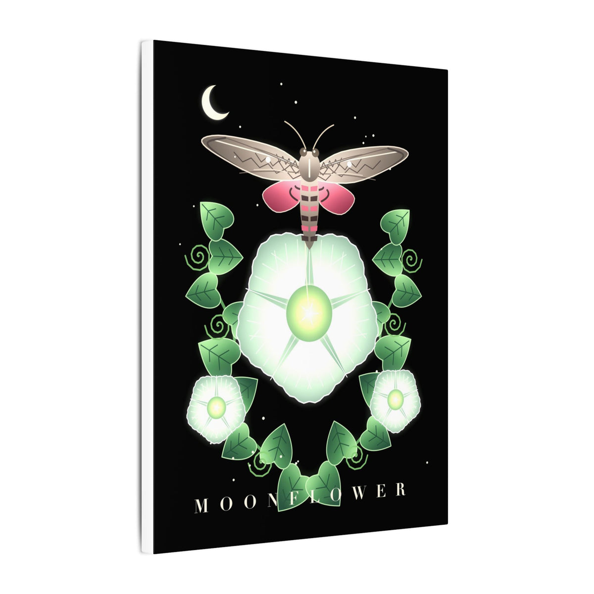 Moonflower gallery canvas print, view 10