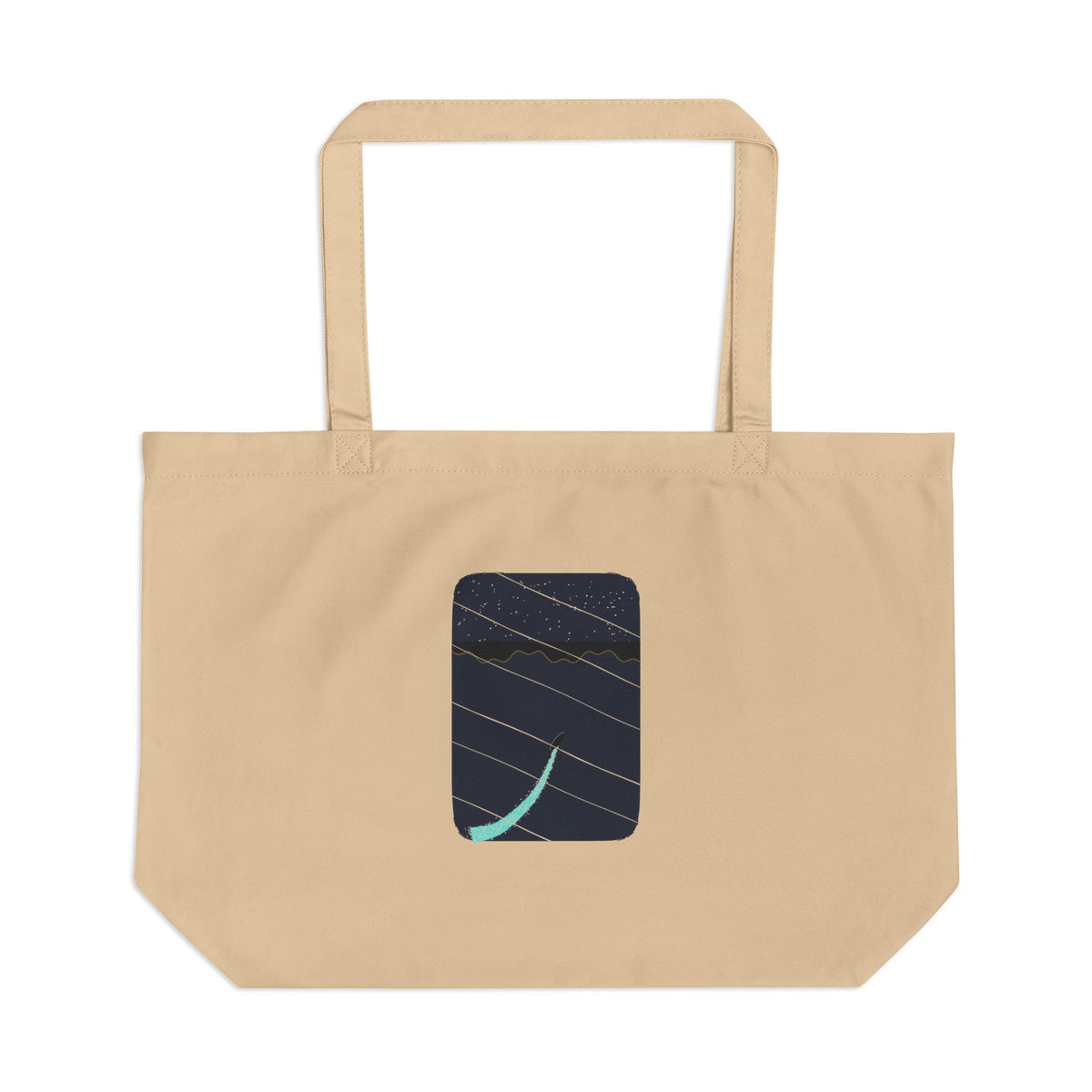 Mosquito Bay organic cotton tote bag, view 1