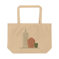 Three Vessels organic cotton tote bag, view 1