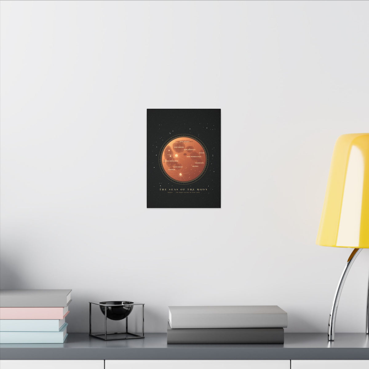 The Seas of the Moon gallery canvas print, view 9