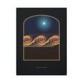 Stardust Waves gallery canvas print, view 2