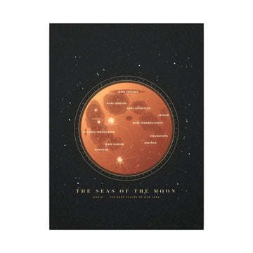 The Seas of the Moon Canvas