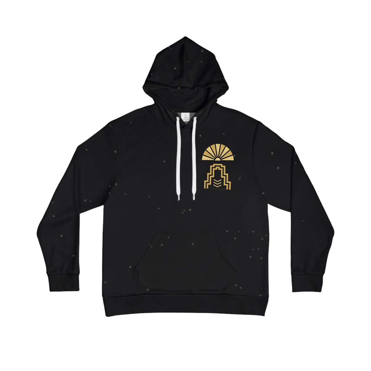 Gilded Age all-over print hoodie, view 3