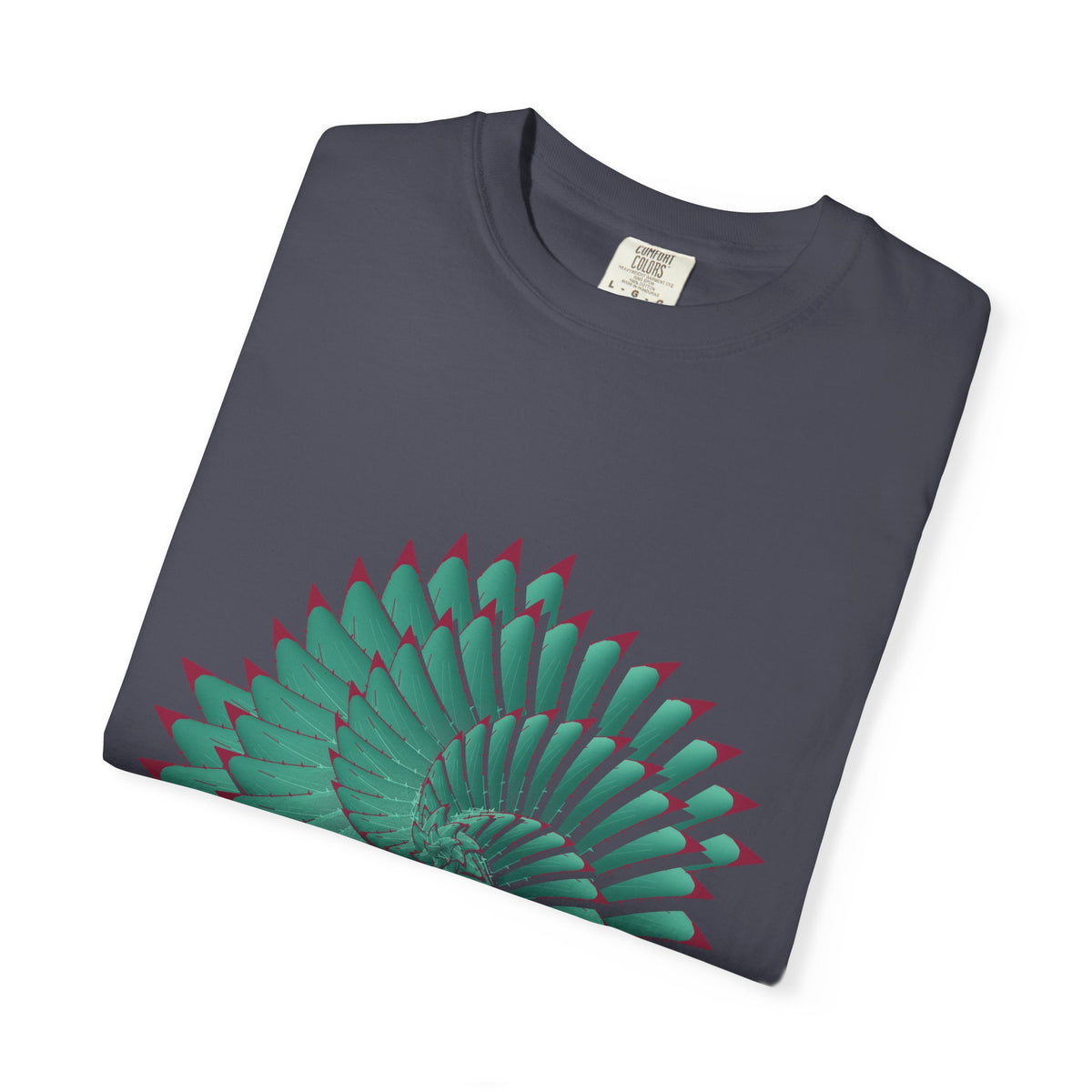The Spiral Aloe graphic tee, view 7